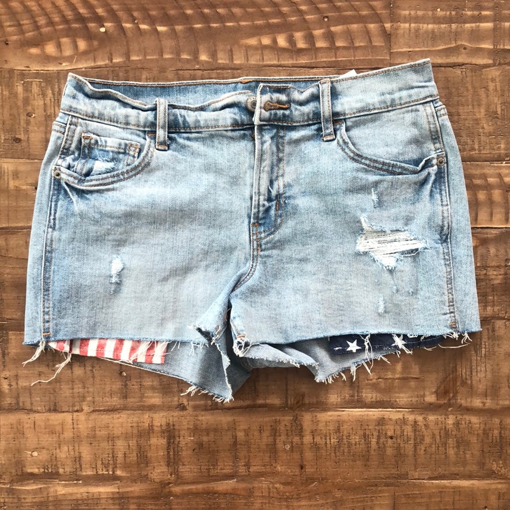 Jean shorts